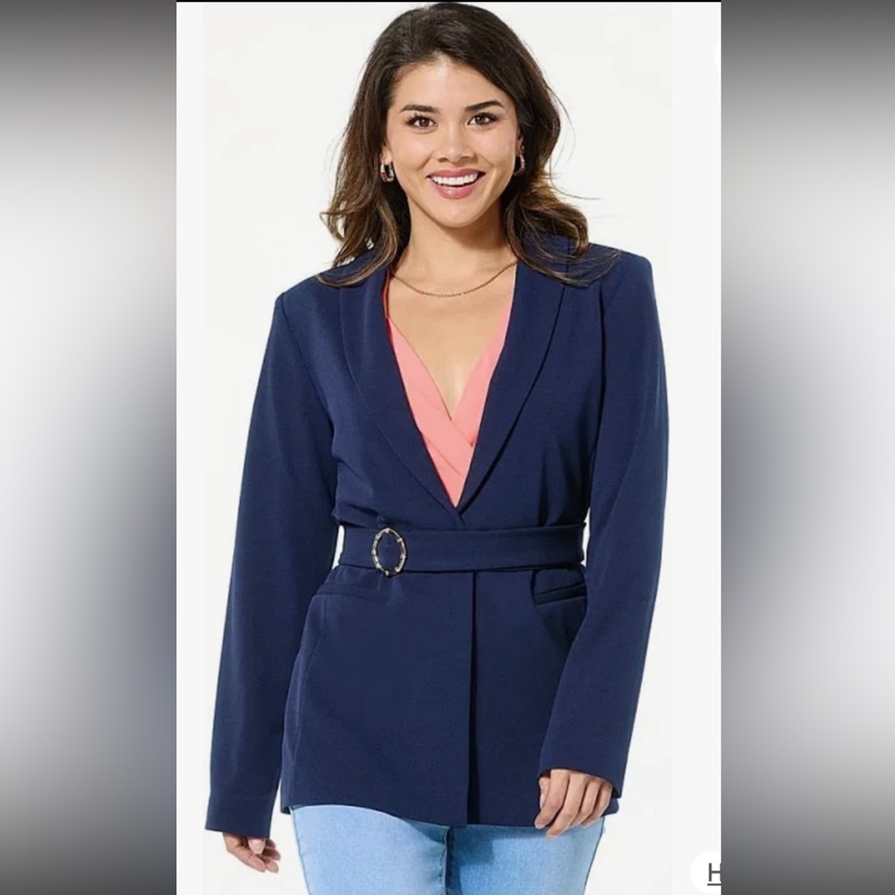 IMAN Women's Black Blazer/Jacket - Picture 2 of 6